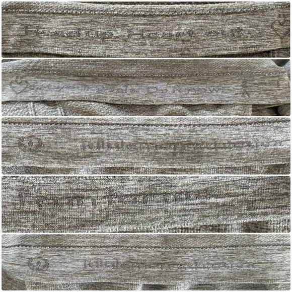 LULULEMON Yoga Run Long Sleeve Swiftly Tech Shirt Heathered Gray Thumb Holes - Picture 13 of 13